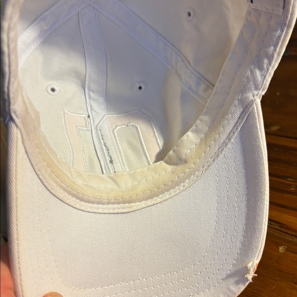 Dukes of Hazzard white Baseball Cap with Orange '01' Accent - Picture 8 of 9